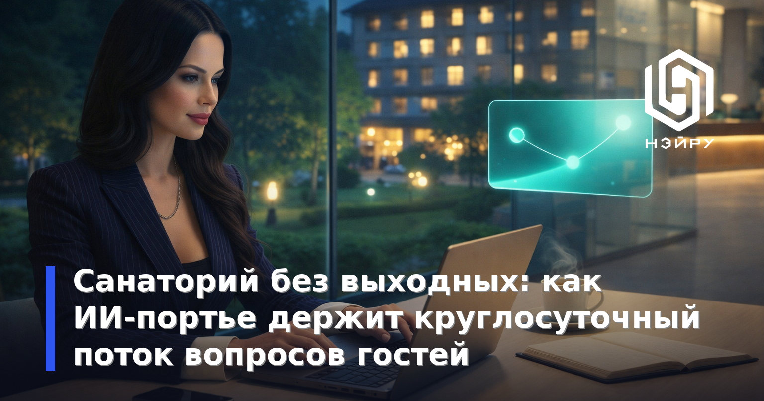 Санаторий без выходных: как ИИ-портье держит круглосуточный поток вопросов гостей