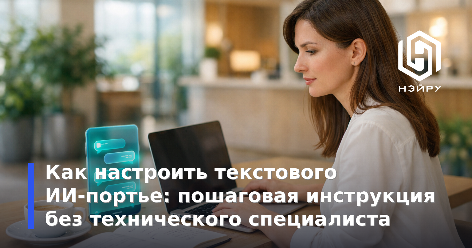 Как настроить текстового ИИ-портье: пошаговая инструкция без технического специалиста