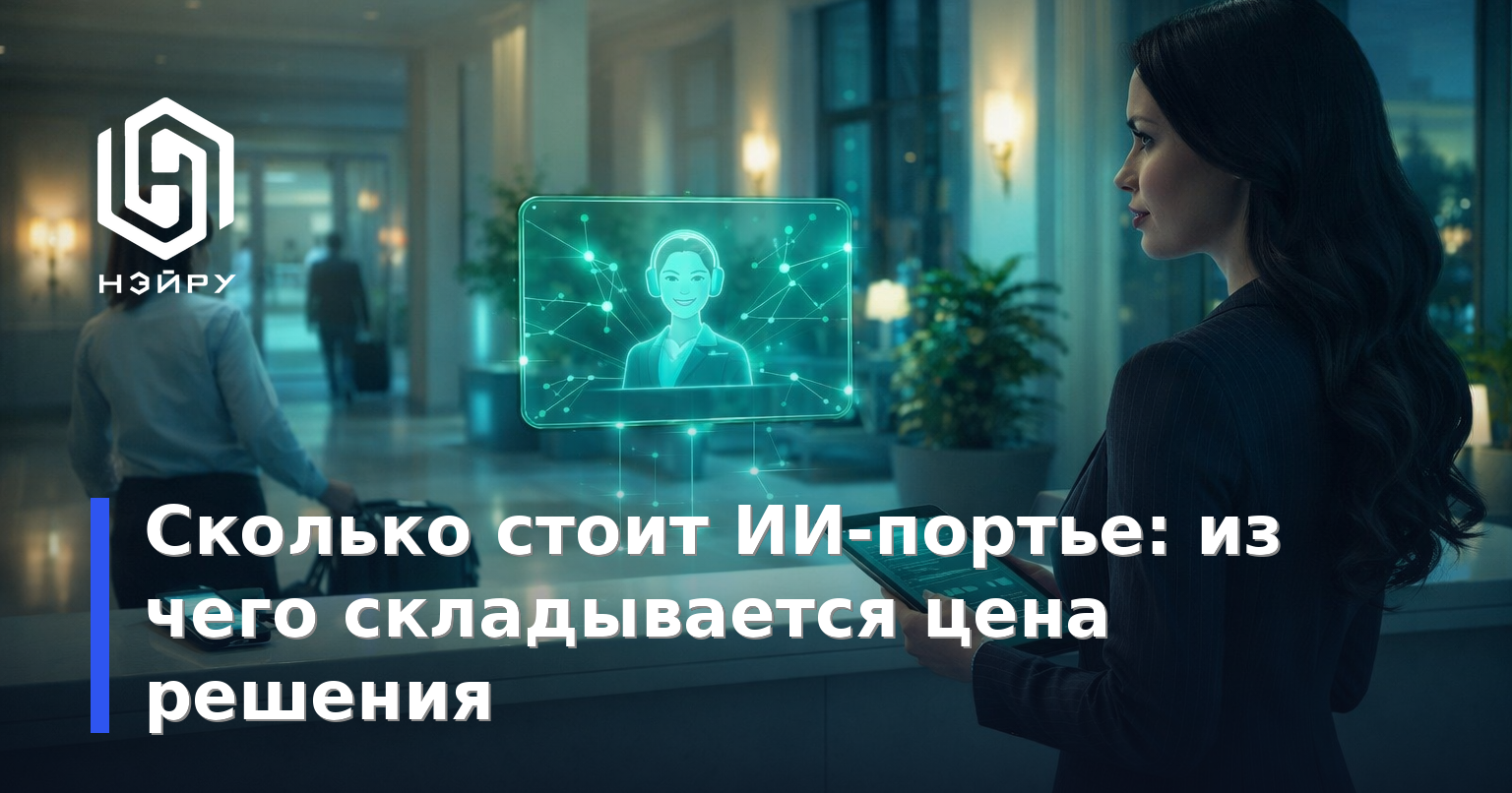 Сколько стоит ИИ-портье: из чего складывается цена решения